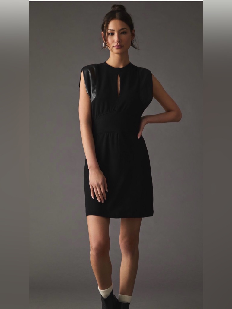 Grey State Rue Black Mini Dress - Xl